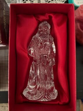 Waterford Clear Crystal Santa Figurine